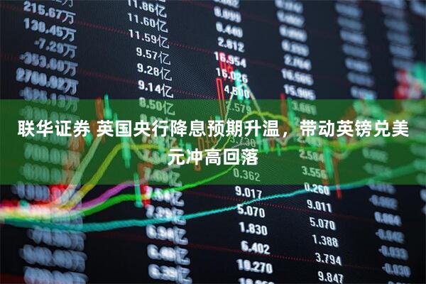联华证券 英国央行降息预期升温，带动英镑兑美元冲高回落